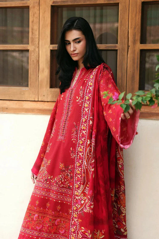 Zaha - Amaya Printed Lawn Collection - ROSA (APL26-04) - Unstitched