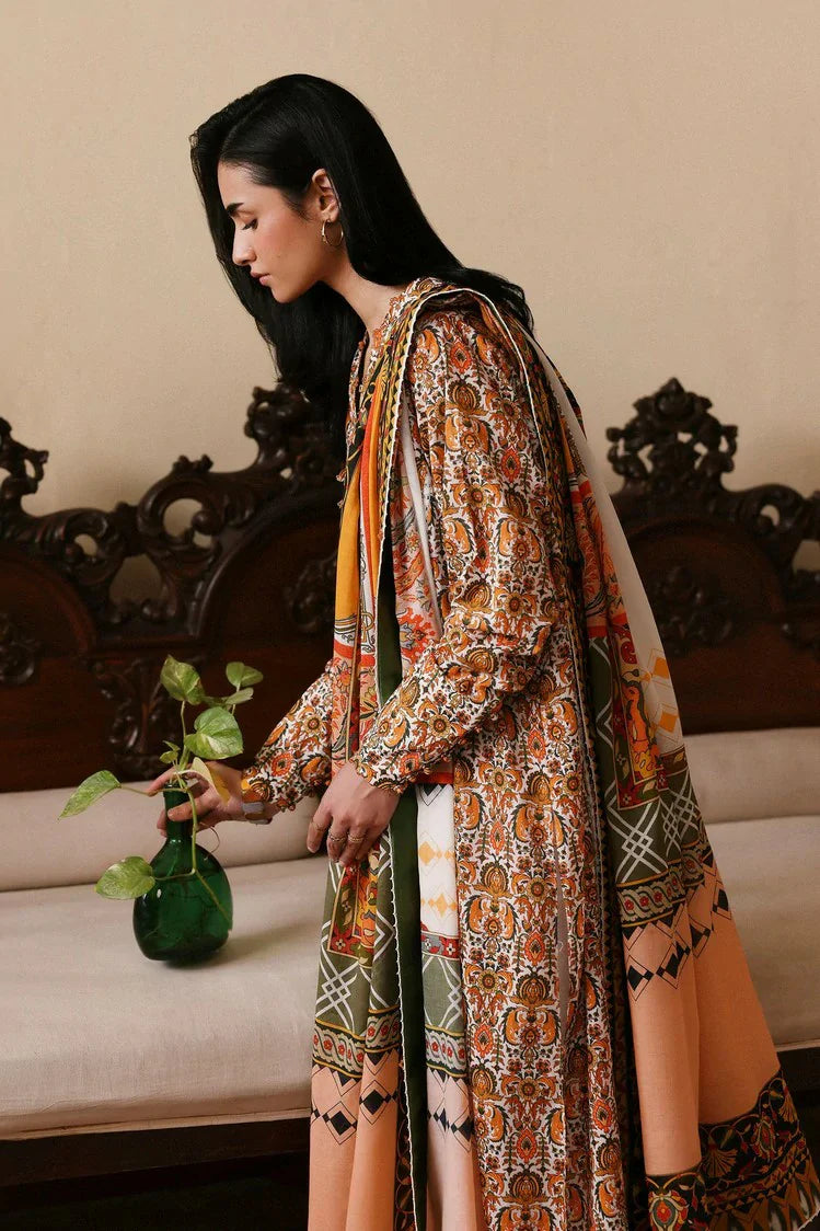 Picture of Zaha - Amaya Printed Lawn Collection - SAHAR (APL26-05) - Unstitched - Available at Raja Sahib