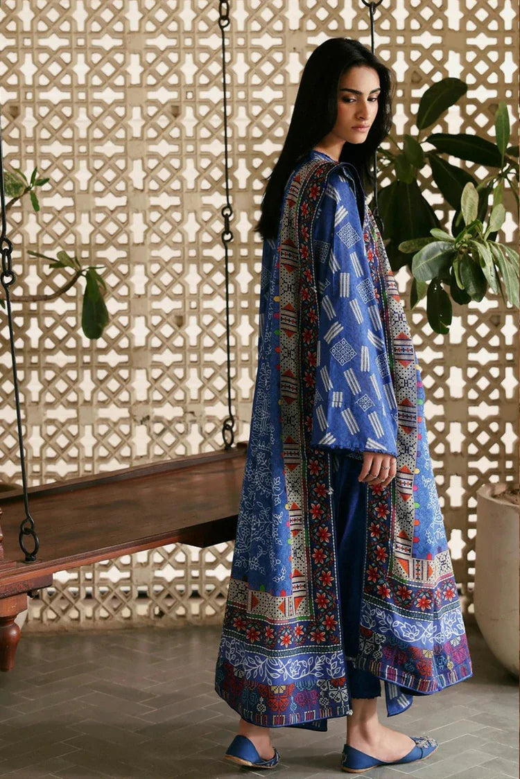 Picture of Zaha - Amaya Printed Lawn Collection - ZARIA (APL26-09) - Unstitched - Available at Raja Sahib