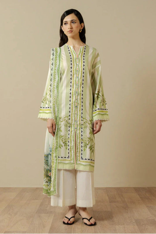 Zara Shahjahan - Coco Prints Drop 3 - NERINE-1A - Unstitched