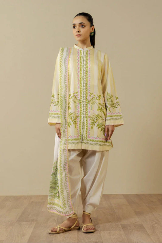 Zara Shahjahan - Coco Prints Drop 3 - NERINE-1B - Unstitched