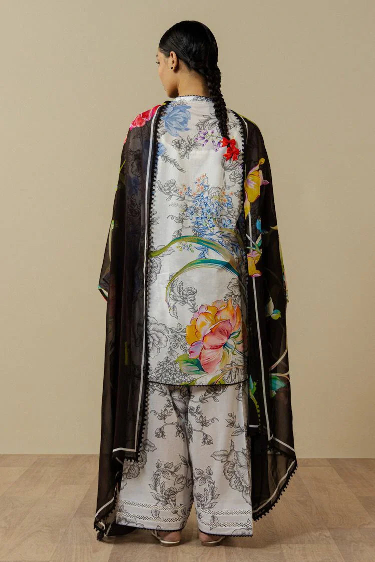 Picture of Zara Shahjahan - Coco Prints Drop 3 - FIORA-2A - Unstitched - Available at Raja Sahib