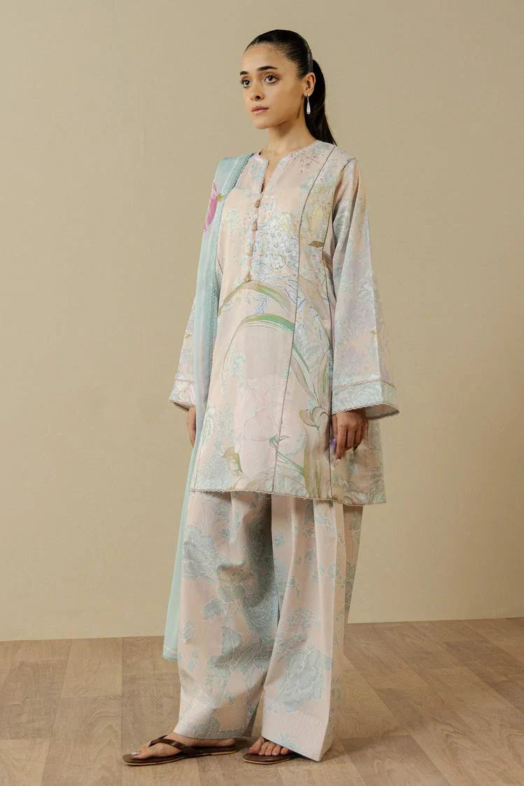 Picture of Zara Shahjahan - Coco Prints Drop 3 - FIORA-2B - Unstitched - Available at Raja Sahib