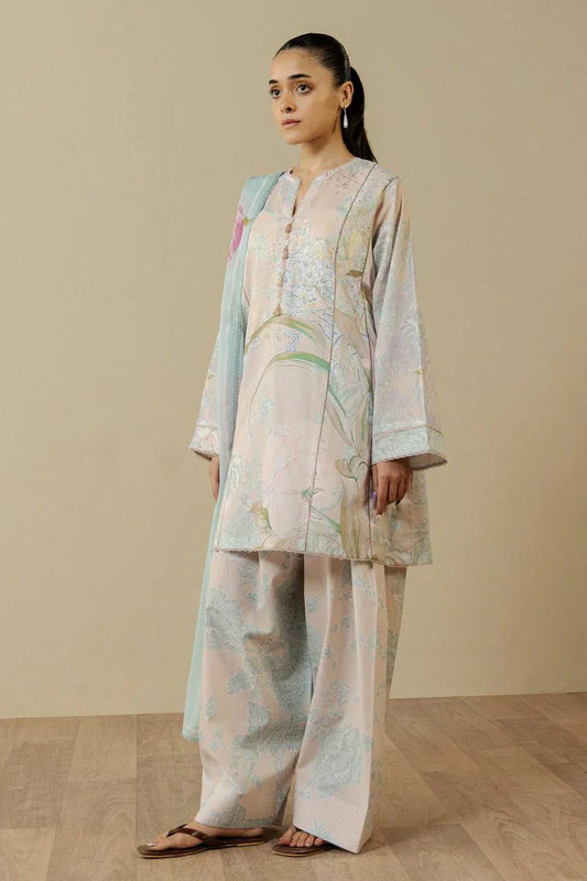 Picture of Zara Shahjahan - Coco Prints Drop 3 - FIORA-2B - Unstitched - Available at Raja Sahib