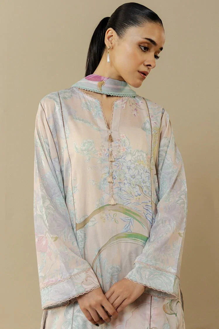 Picture of Zara Shahjahan - Coco Prints Drop 3 - FIORA-2B - Unstitched - Available at Raja Sahib