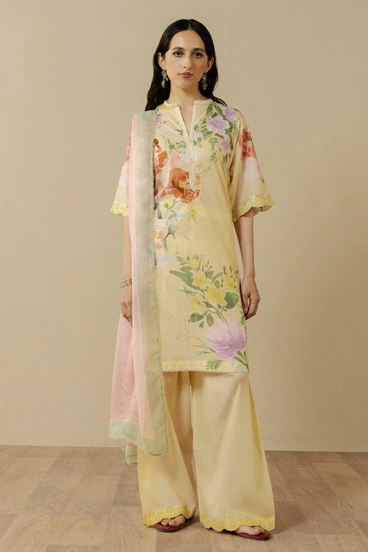 Picture of Zara Shahjahan - Coco Prints Drop 3 - AVENA-3B - Unstitched - Available at Raja Sahib