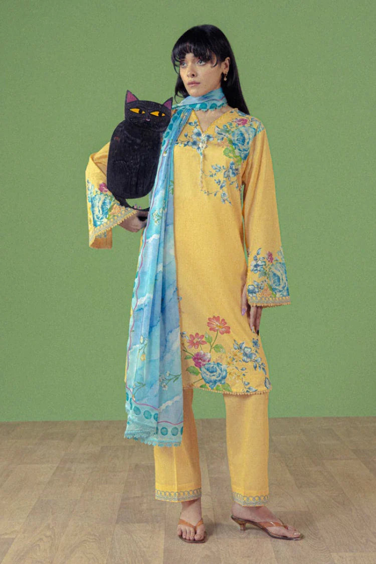Zara Shahjahan - Coco Prints Drop 3 - CELENE-4B - Unstitched