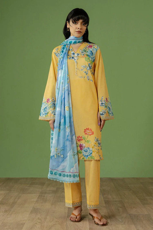 Picture of Zara Shahjahan - Coco Prints Drop 3 - CELENE-4B - Unstitched - Available at Raja Sahib