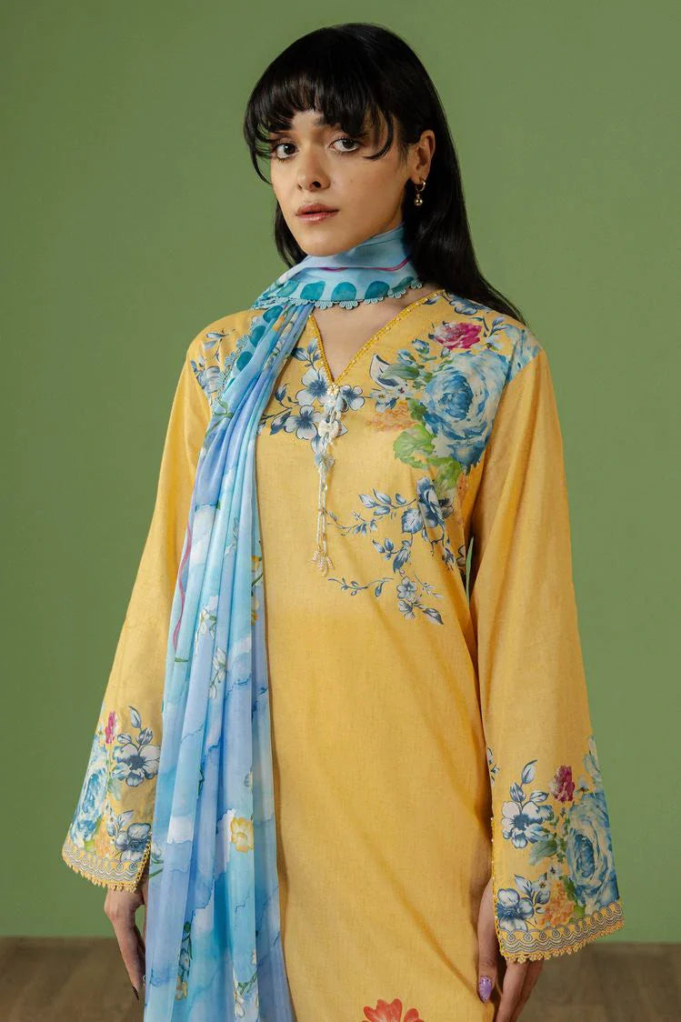 Picture of Zara Shahjahan - Coco Prints Drop 3 - CELENE-4B - Unstitched - Available at Raja Sahib
