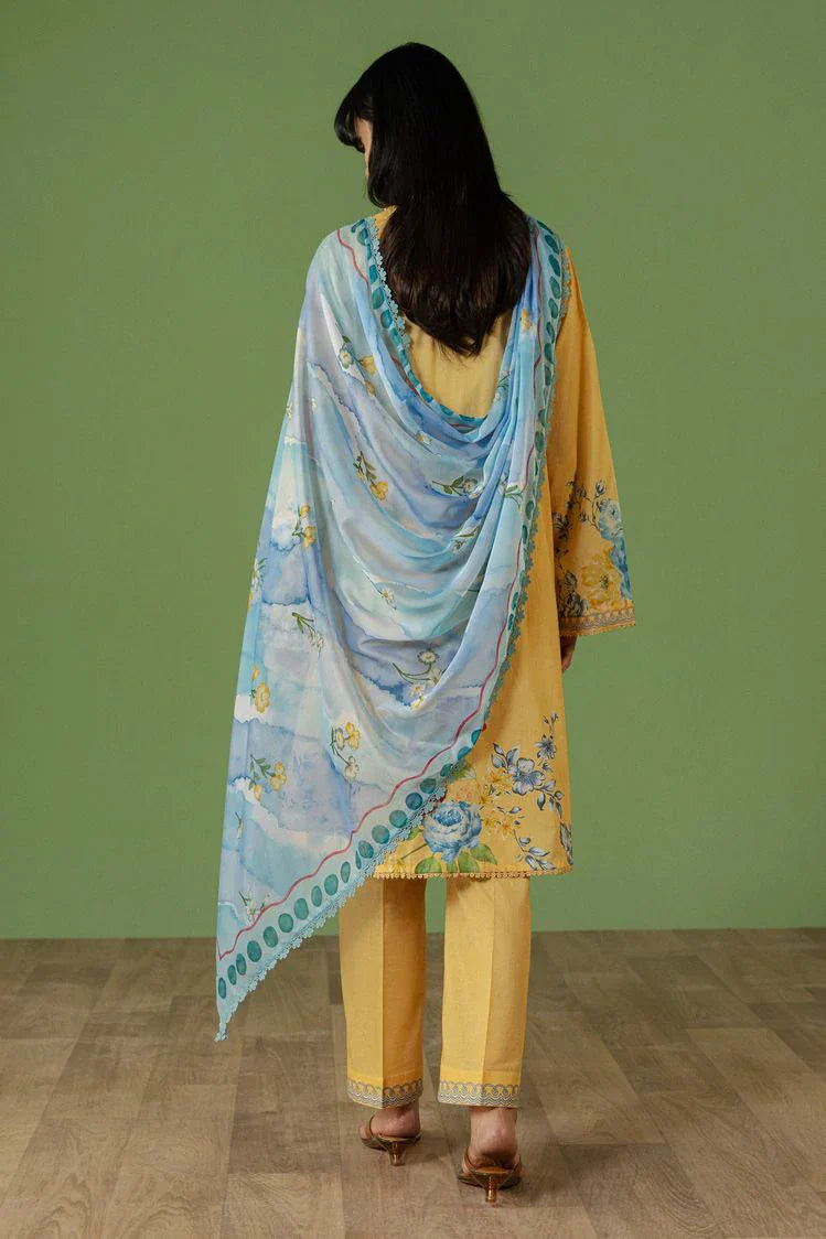 Picture of Zara Shahjahan - Coco Prints Drop 3 - CELENE-4B - Unstitched - Available at Raja Sahib