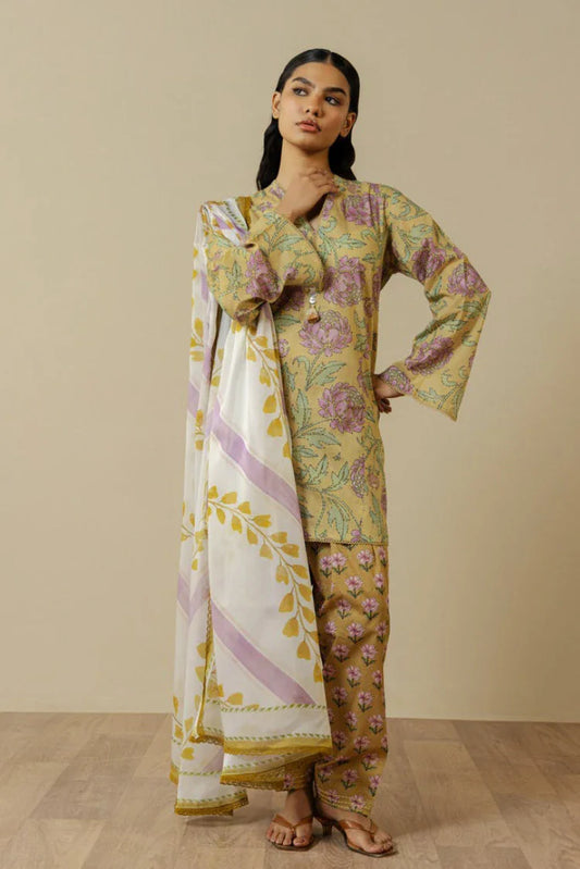 Zara Shahjahan - Coco Prints Drop 3 - MIREYA-5B - Unstitched