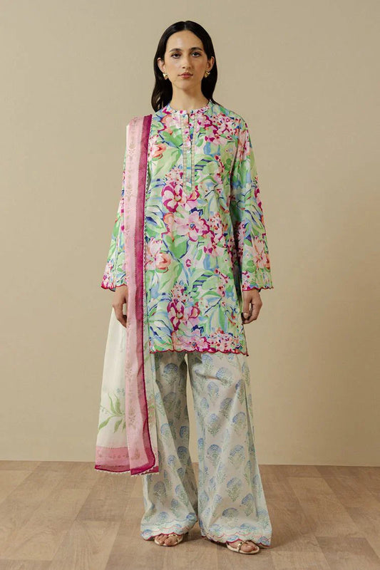 Picture of Zara Shahjahan - Coco Prints Drop 3 - ELARIS-6A - Unstitched - Available at Raja Sahib