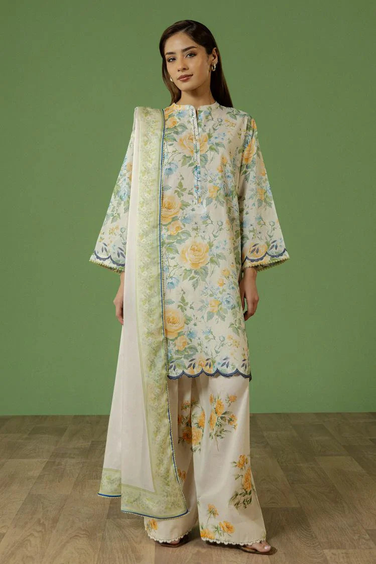 Picture of Zara Shahjahan - Coco Prints Drop 3 - AURELIA-7A - Unstitched - Available at Raja Sahib