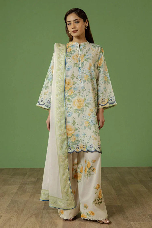 Picture of Zara Shahjahan - Coco Prints Drop 3 - AURELIA-7A - Unstitched - Available at Raja Sahib