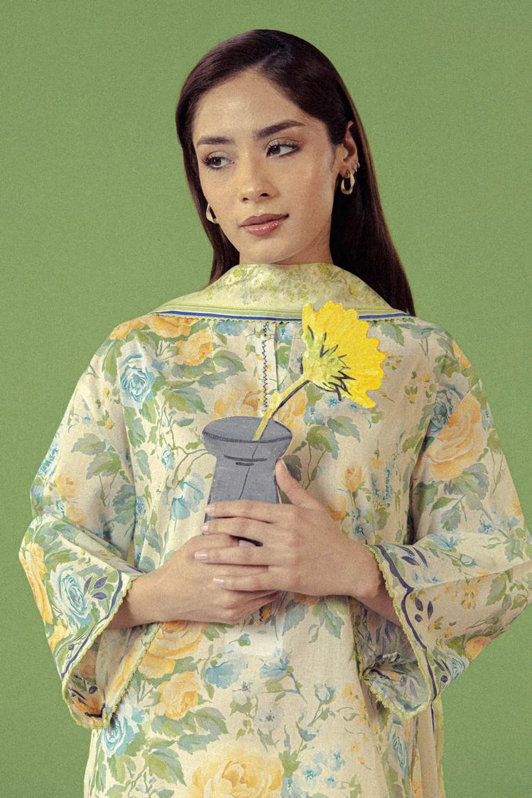 Picture of Zara Shahjahan - Coco Prints Drop 3 - AURELIA-7A - Unstitched - Available at Raja Sahib