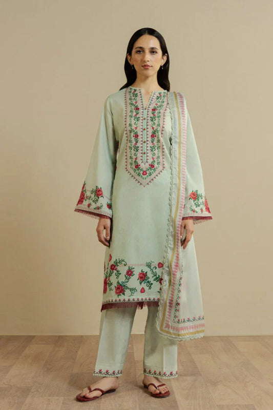 Zara Shahjahan - Coco Prints Drop 3 - ISMERIA-8B - Unstitched