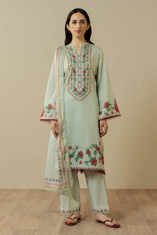 Picture of Zara Shahjahan - Coco Prints Drop 3 - ISMERIA-8B - Unstitched - Available at Raja Sahib