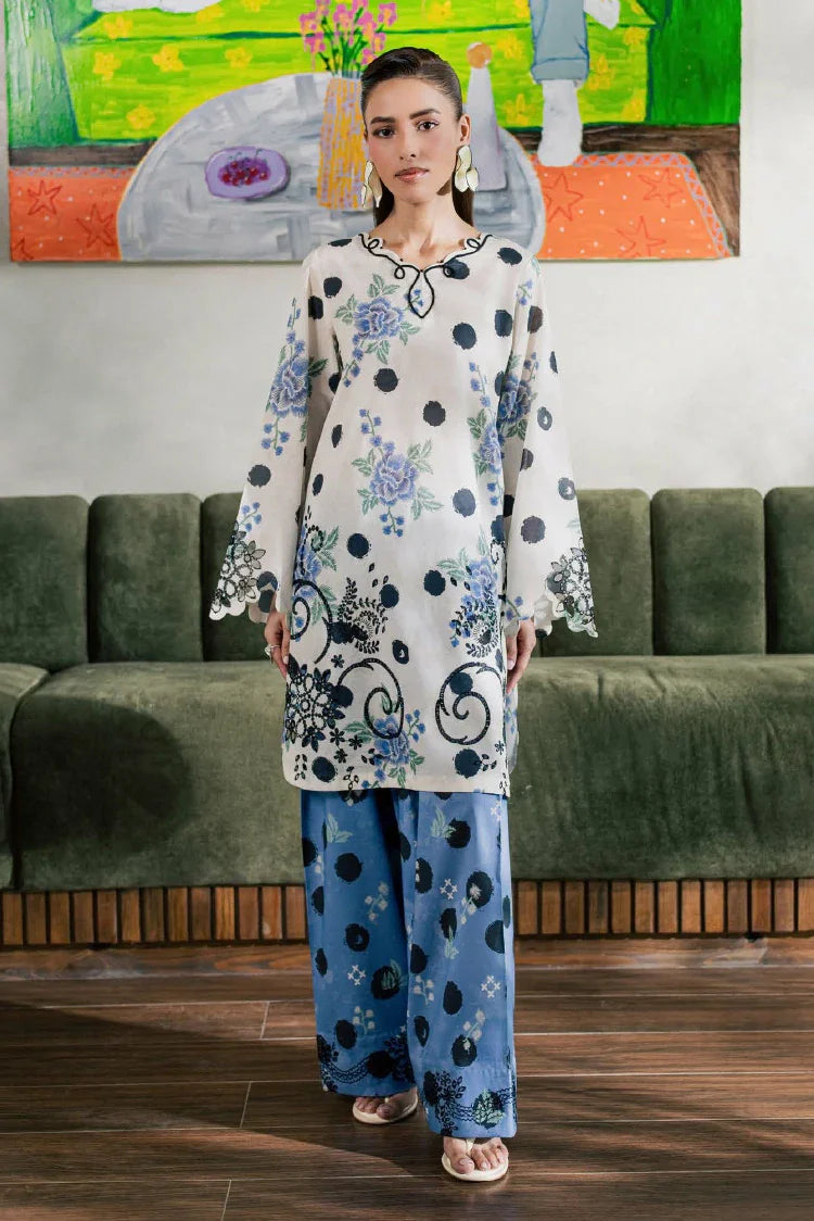 Nureh - Ballerina Embroidered Chikankari 2 Piece Collection Vol 3 - NU2-212 - Unstitched