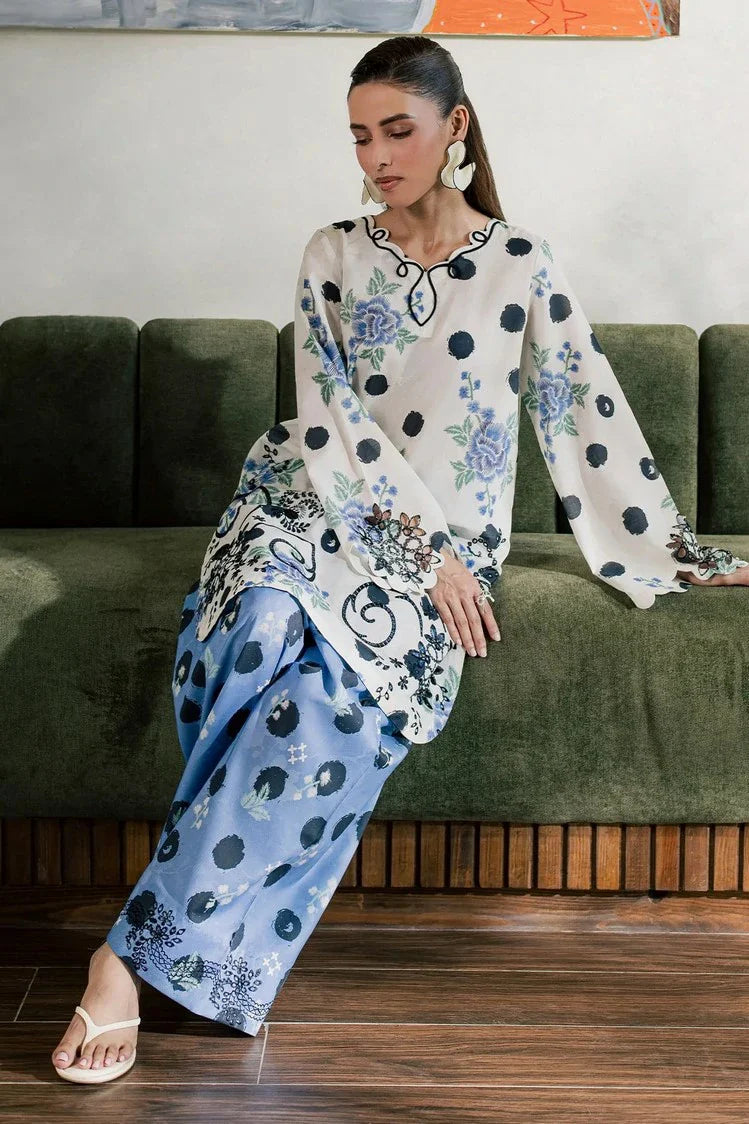 Picture of Nureh - Ballerina Embroidered Chikankari 2 Piece Collection Vol 3 - NU2-212 - Unstitched - Available at Raja Sahib