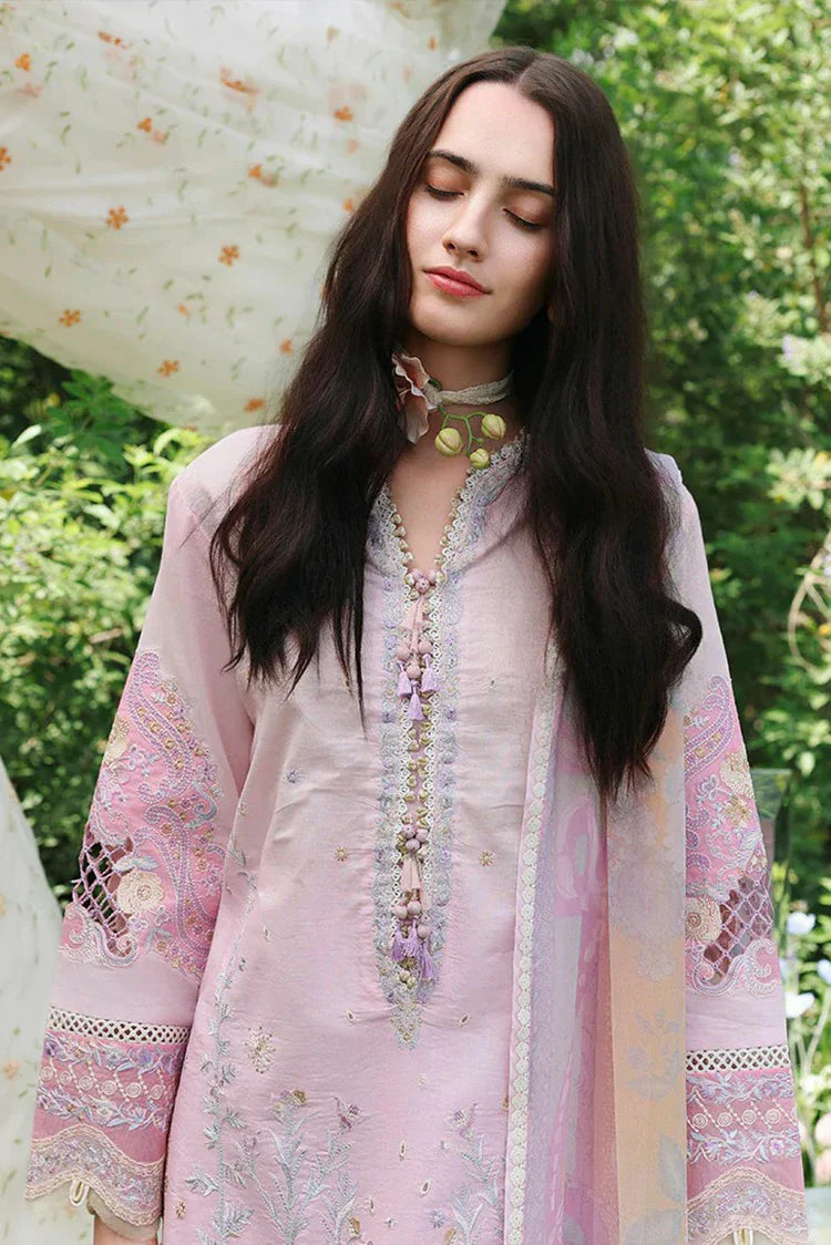 Picture of Mushq - Hemline The Secret Garden Vol 3 - 12-Enchanted Vine - Unstitched - Available at Raja Sahib