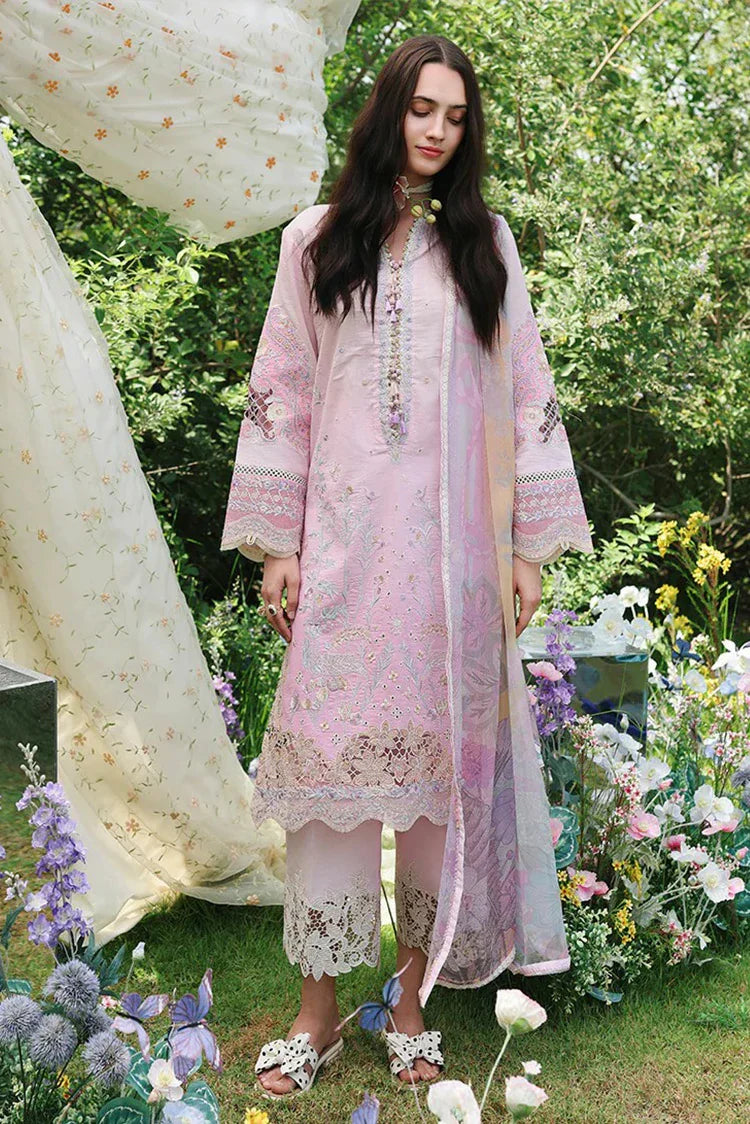Picture of Mushq - Hemline The Secret Garden Vol 3 - 12-Enchanted Vine - Unstitched - Available at Raja Sahib
