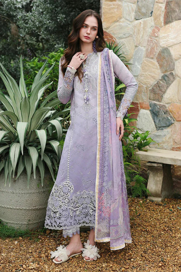 Picture of Mushq - Hemline The Secret Garden Vol 3 - 01-Velvet Ivy - Unstitched - Available at Raja Sahib