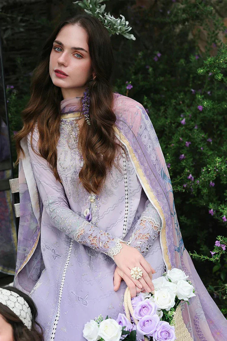 Picture of Mushq - Hemline The Secret Garden Vol 3 - 01-Velvet Ivy - Unstitched - Available at Raja Sahib
