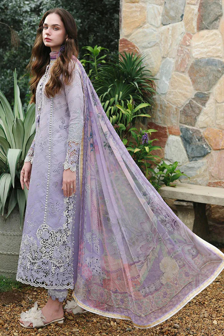 Picture of Mushq - Hemline The Secret Garden Vol 3 - 01-Velvet Ivy - Unstitched - Available at Raja Sahib
