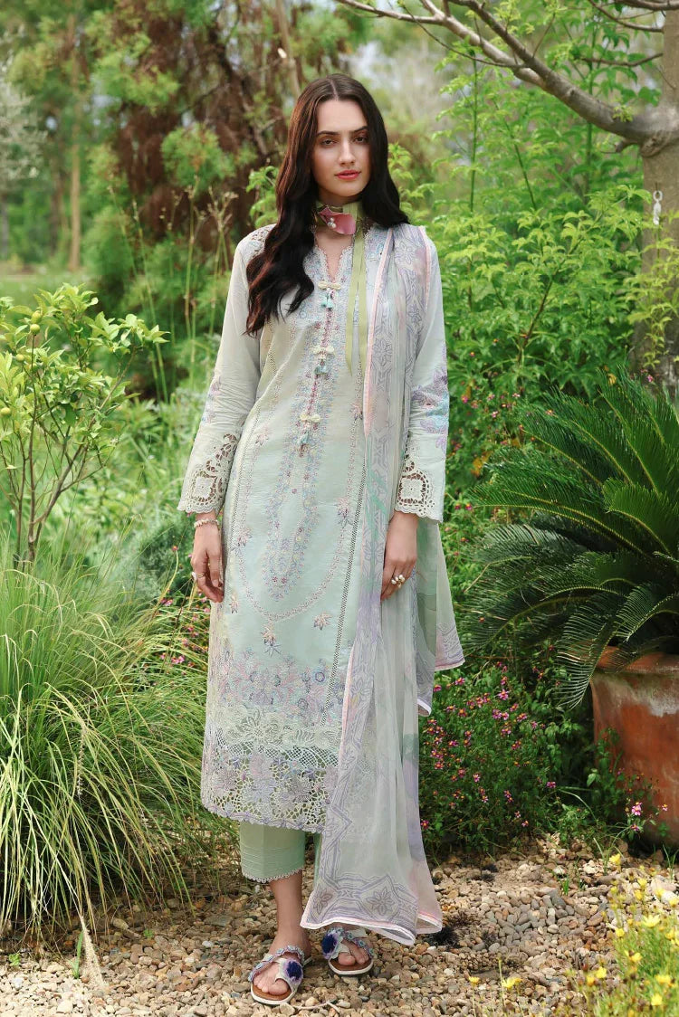 Picture of Mushq - Hemline The Secret Garden Vol 3 - 03-Garden Royale - Unstitched - Available at Raja Sahib