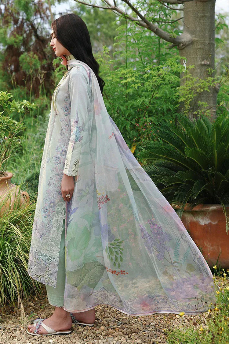 Picture of Mushq - Hemline The Secret Garden Vol 3 - 03-Garden Royale - Unstitched - Available at Raja Sahib