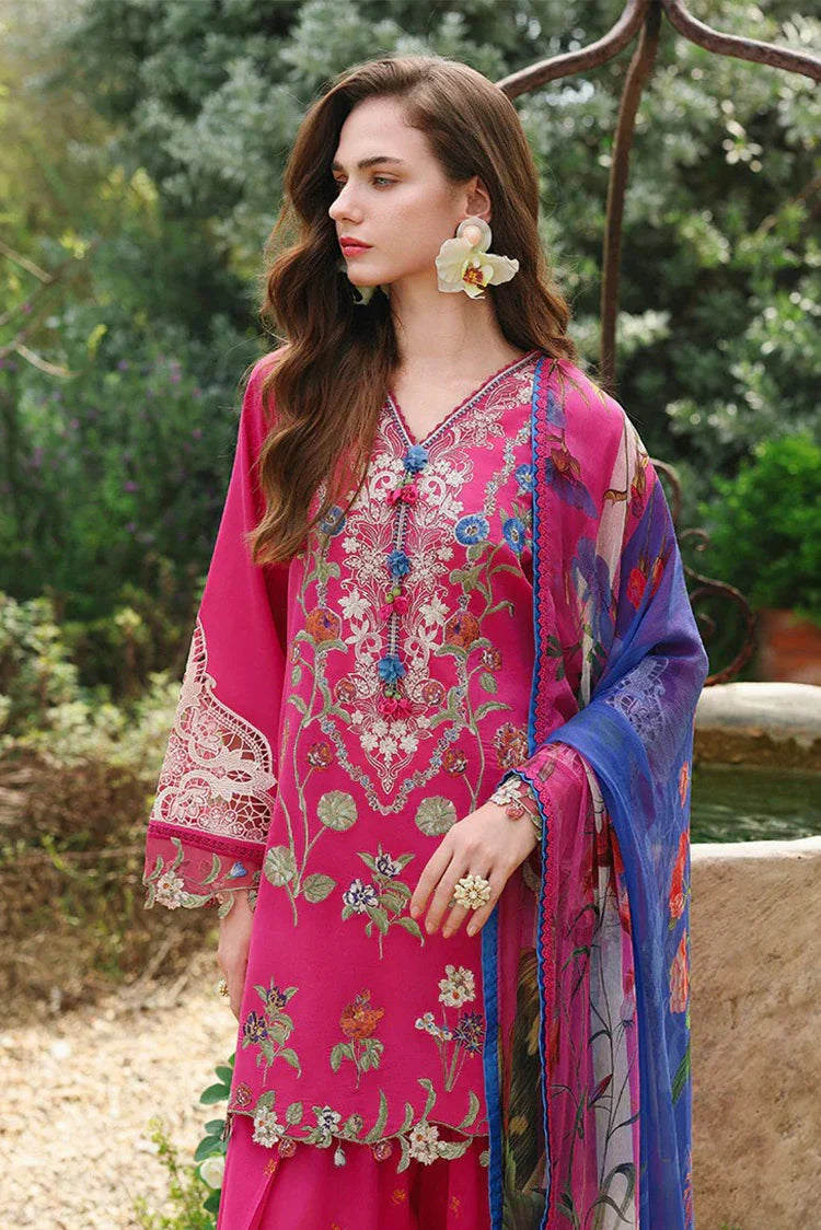Picture of Mushq - Hemline The Secret Garden Vol 3 - 07-Bloomveil - Unstitched - Available at Raja Sahib