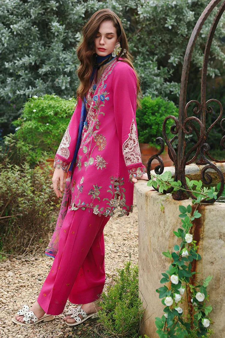 Picture of Mushq - Hemline The Secret Garden Vol 3 - 07-Bloomveil - Unstitched - Available at Raja Sahib