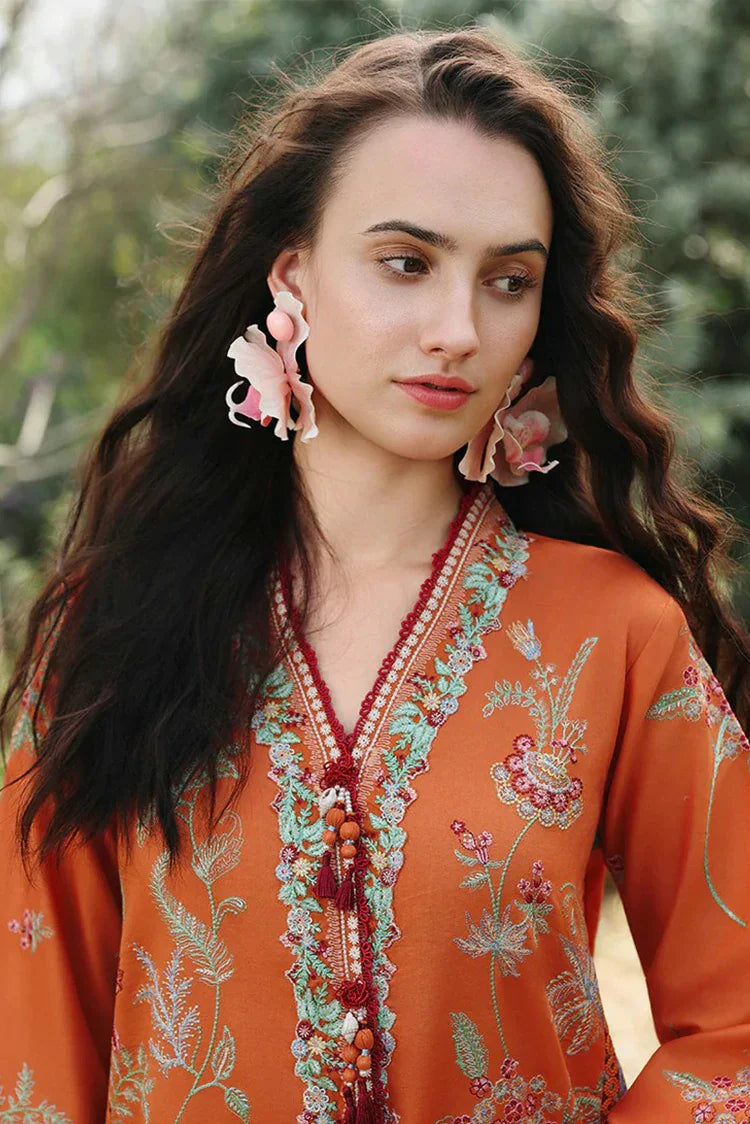 Picture of Mushq - Hemline The Secret Garden Vol 3 - 09-Rosearie Dream - Unstitched - Available at Raja Sahib