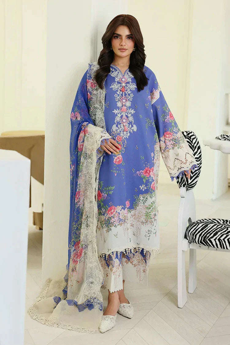 Roheenaz - Petals In Prints - 10-Bloom Portrait - Unstitched