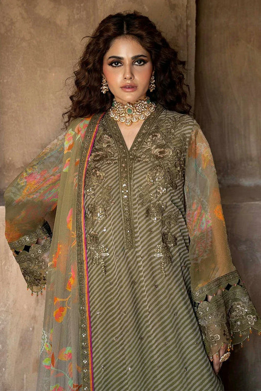Charizma - Vasal Luxury Chiffon Collection Vol 1 - VSLW6-05 - Unstitched