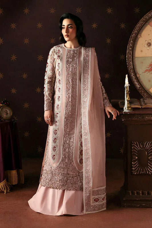 Afrozeh - La Fushia Festive - FWU-0072-Hermit - Unstitched