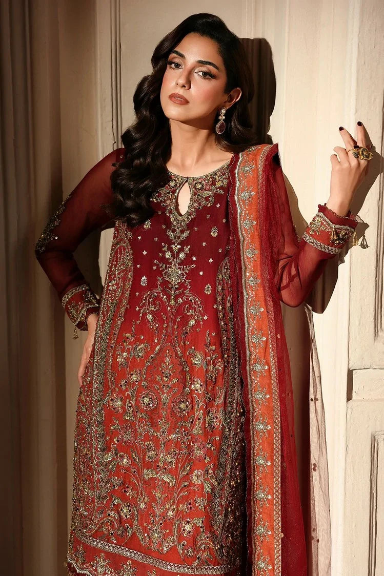 Picture of Charizma - Dastan e Jashan Luxury Chiffon Vol 1 - DJW6-08 - Unstitched - Available at Raja Sahib