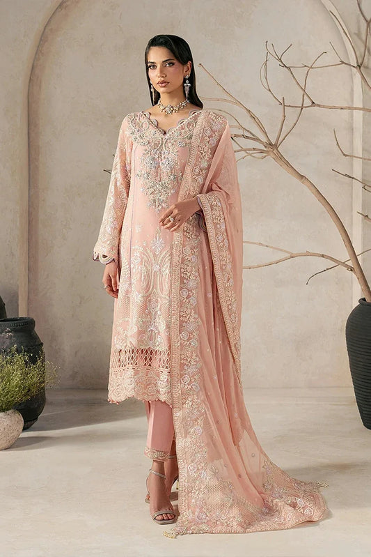 Gulaal - Inaaya Embroidered Chiffon Vol 2 - D-53-Julian - Unstitched
