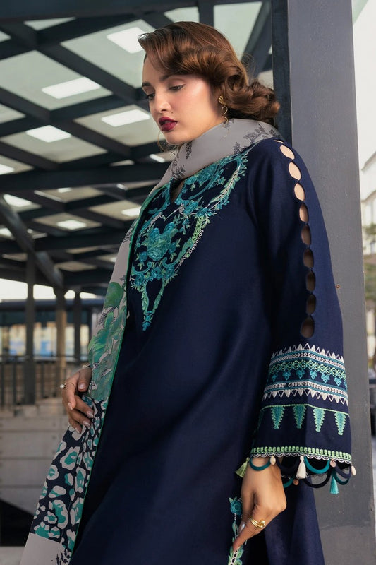 Picture of Charizma - Poshima Embroidered Peach Leather Collection Vol 4 - PSW5-23 - Unstitched - Available at Raja Sahib