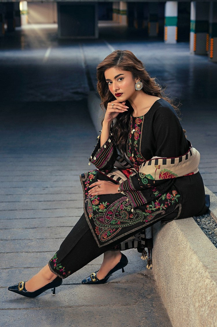 Picture of Charizma - Poshima Embroidered Peach Leather Collection Vol 4 - PSW5-25 - Unstitched - Available at Raja Sahib