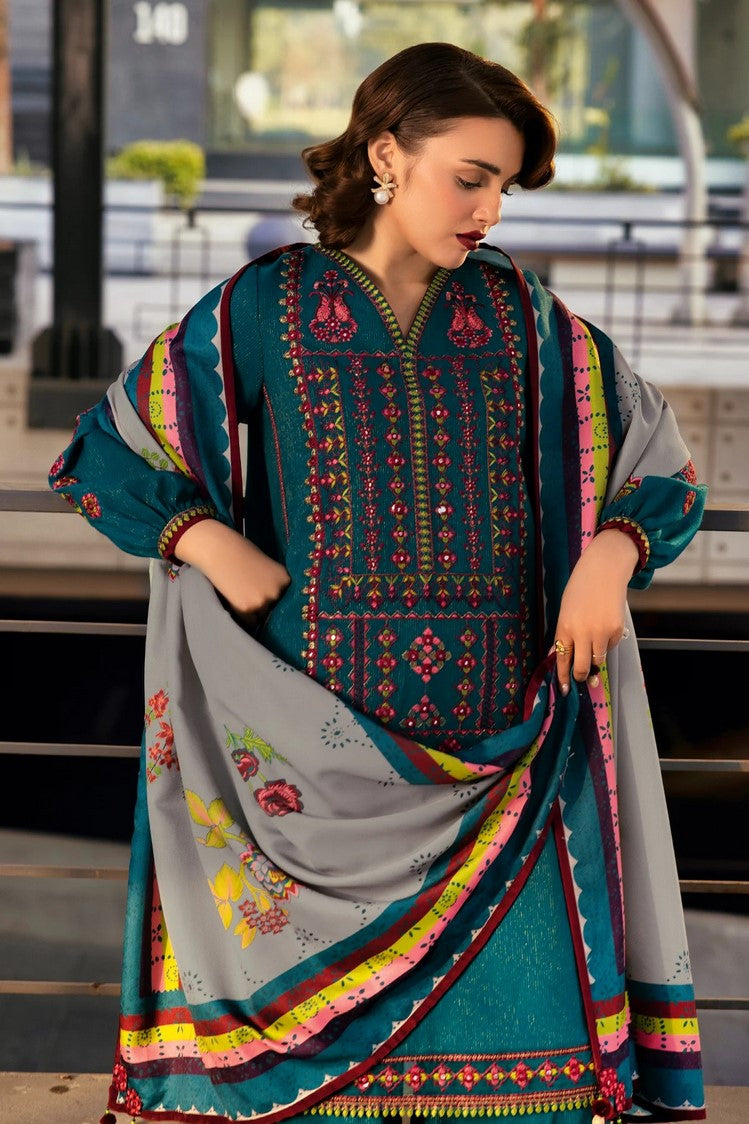 Picture of Charizma - Poshima Embroidered Peach Leather Collection Vol 4 - PSW5-26 - Unstitched - Available at Raja Sahib