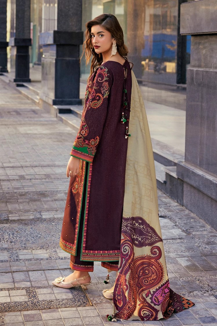 Picture of Charizma - Poshima Embroidered Peach Leather Collection Vol 4 - PSW5-27 - Unstitched - Available at Raja Sahib