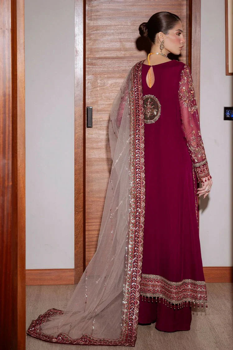 Picture of Nureh - Elaya Luxury Chiffon Collection - NEL-86 - Unstitched - Available at Raja Sahib