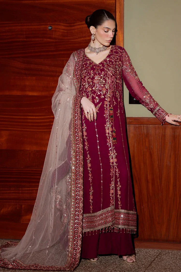 Picture of Nureh - Elaya Luxury Chiffon Collection - NEL-86 - Unstitched - Available at Raja Sahib