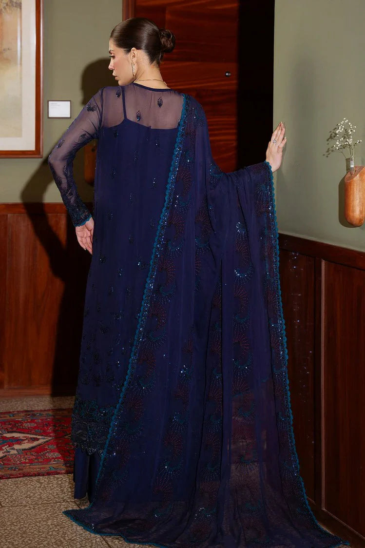 Picture of Nureh - Elaya Luxury Chiffon Collection - NEL-87 - Unstitched - Available at Raja Sahib