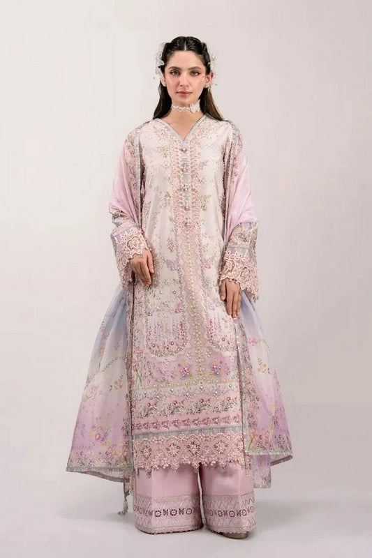 Qalamkar - Luxe Silk - QSL-02 CALISTA - Unstitched