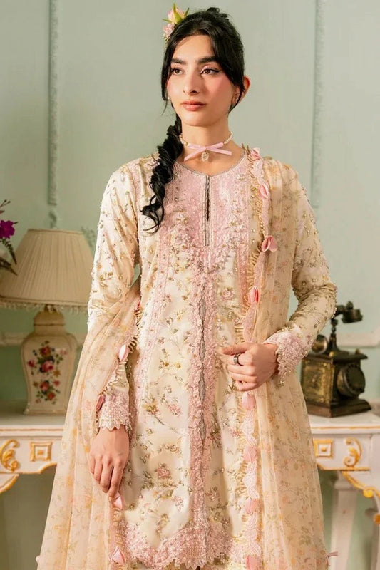 Qalamkar - Luxe Silk - QSL-03 SOLENE - Unstitched