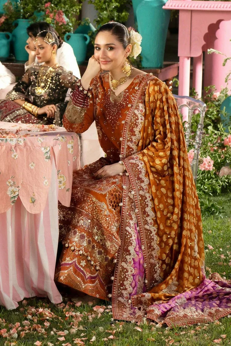 Picture of Nureh - Jhoomro Luxury Formals - NL-98 - Unstitched - Available at Raja Sahib