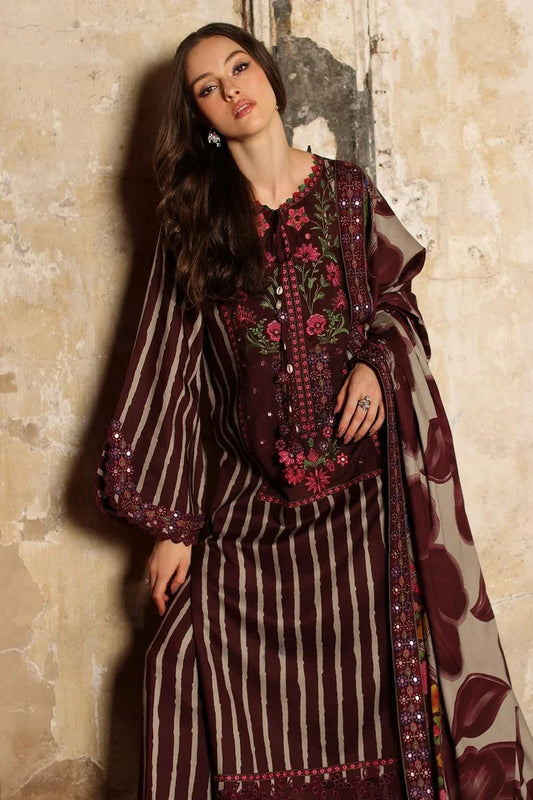 Picture of Charizma - Combination Embroidered Linen Collection Vol 1 - CCW7-02 - Unstitched - Available at Raja Sahib