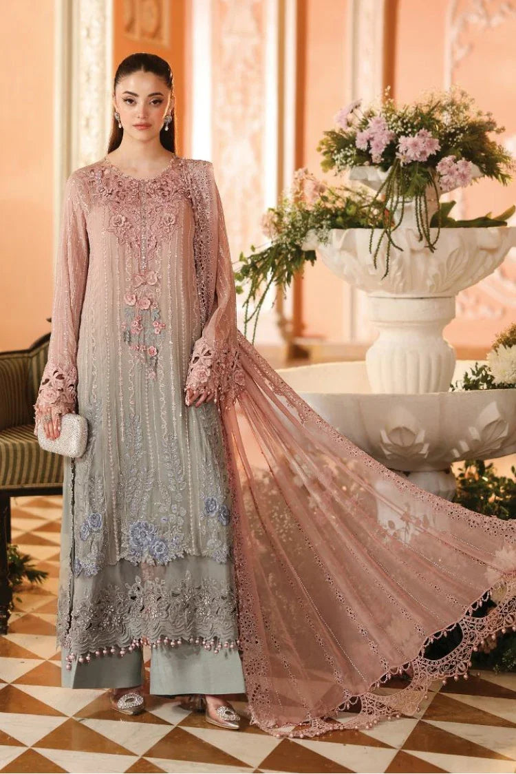 Picture of Maria B - Royal Tea Affair Chiffon - MPC-07-02 - Unstitched - Available at Raja Sahib